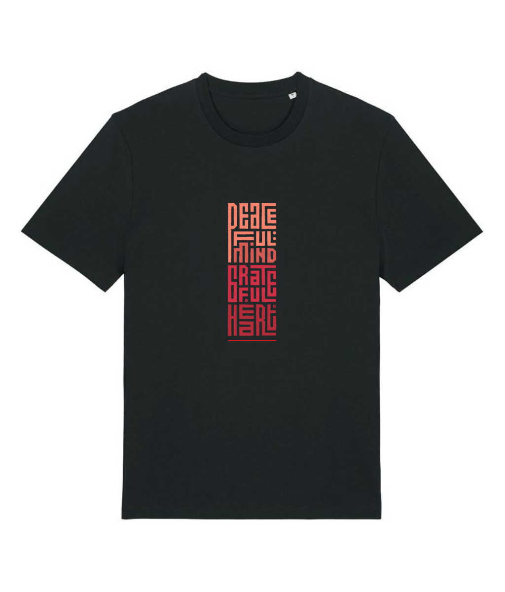 Peaceful Mind Grateful Heart T-shirt