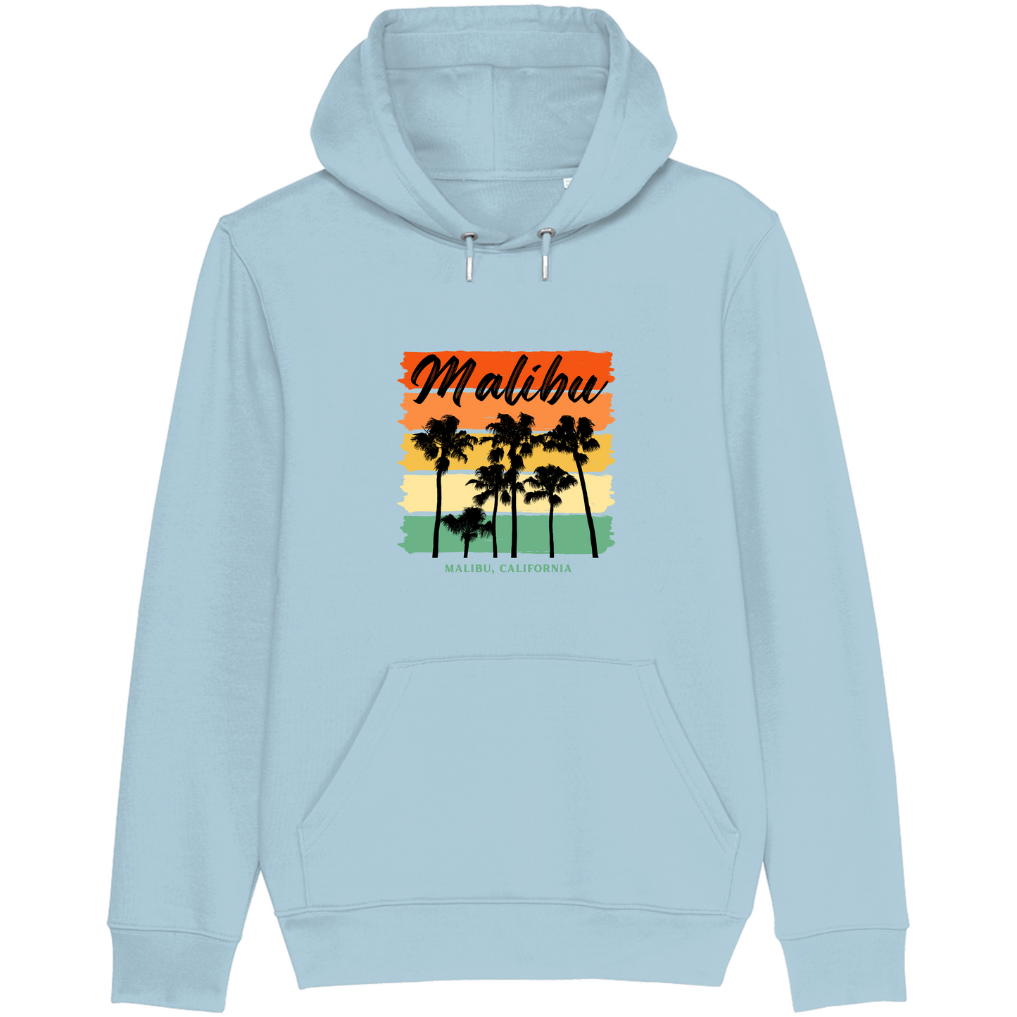 Grey and hotsell blue malibu hoodie